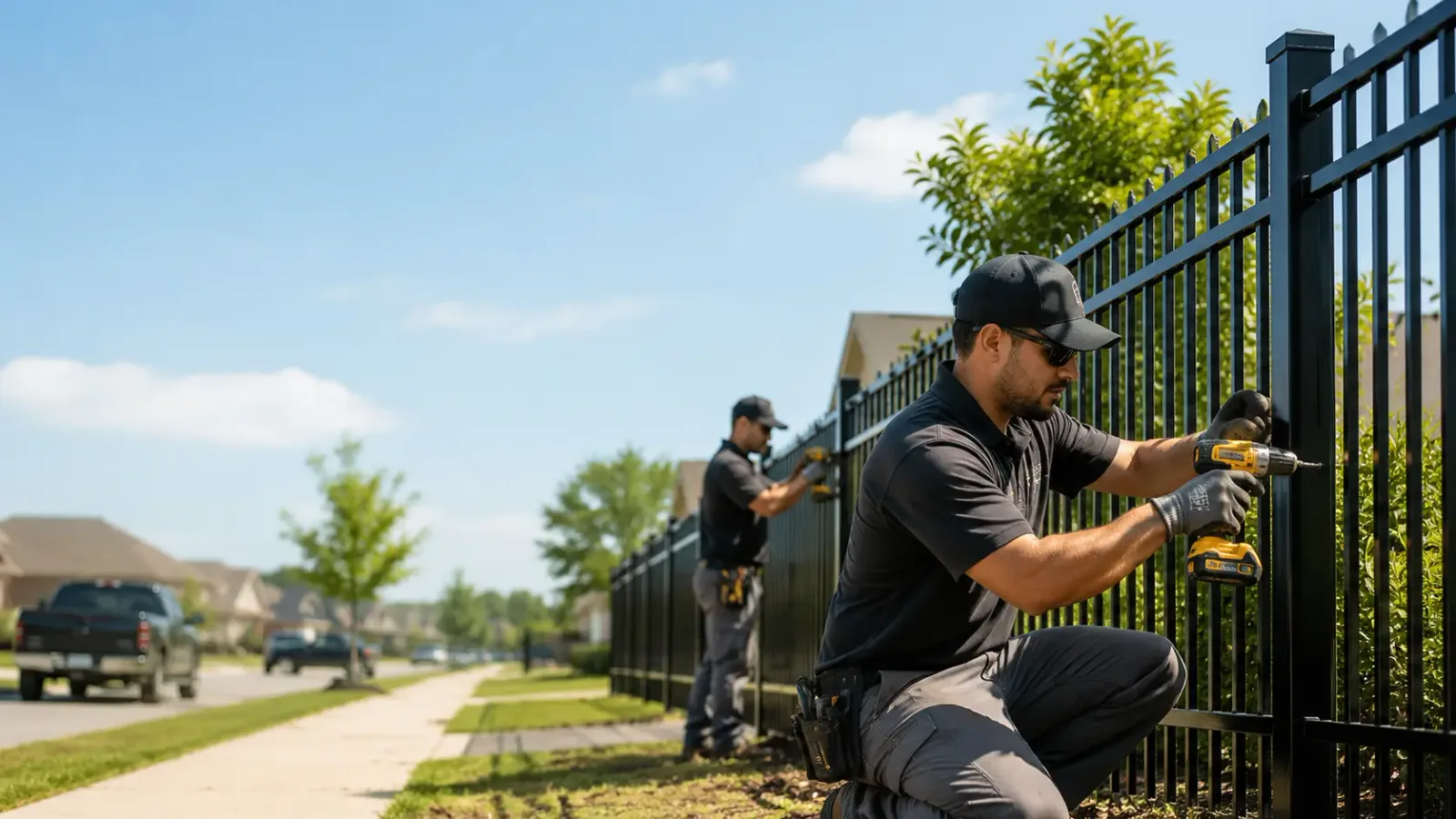 Metal Fence Installation in Freelandville, IN
